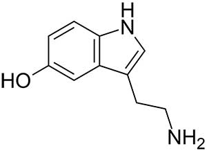 serotonin-chemische-struktur